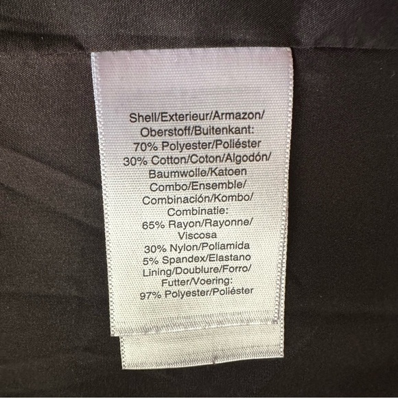 Y2K Donna Karan Womens 8 fitted minimalist jacket black boucle knit - Picture 10 of 12